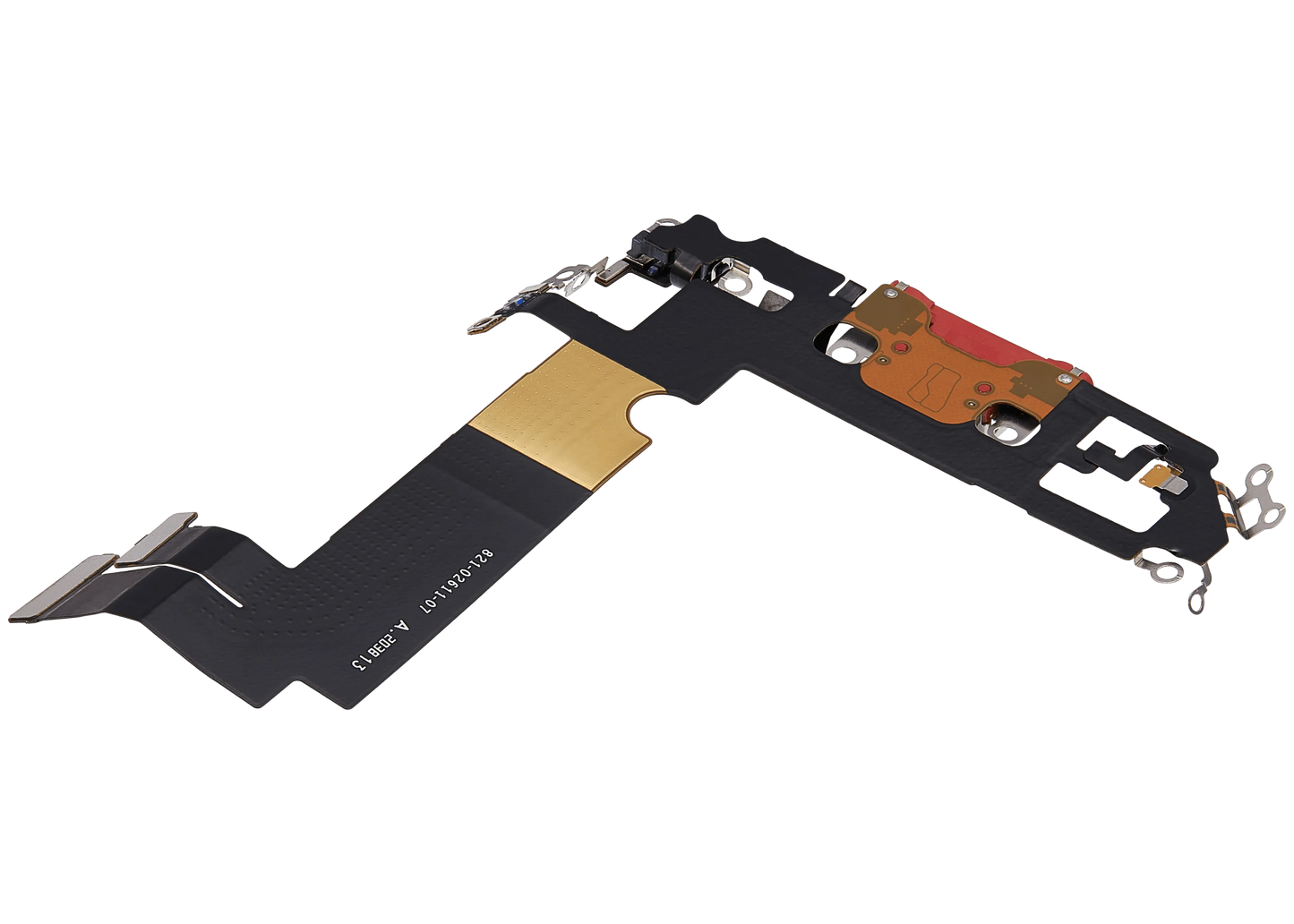 Charging Port Flex Cable For iPhone 12 Mini (Pull) (Red)