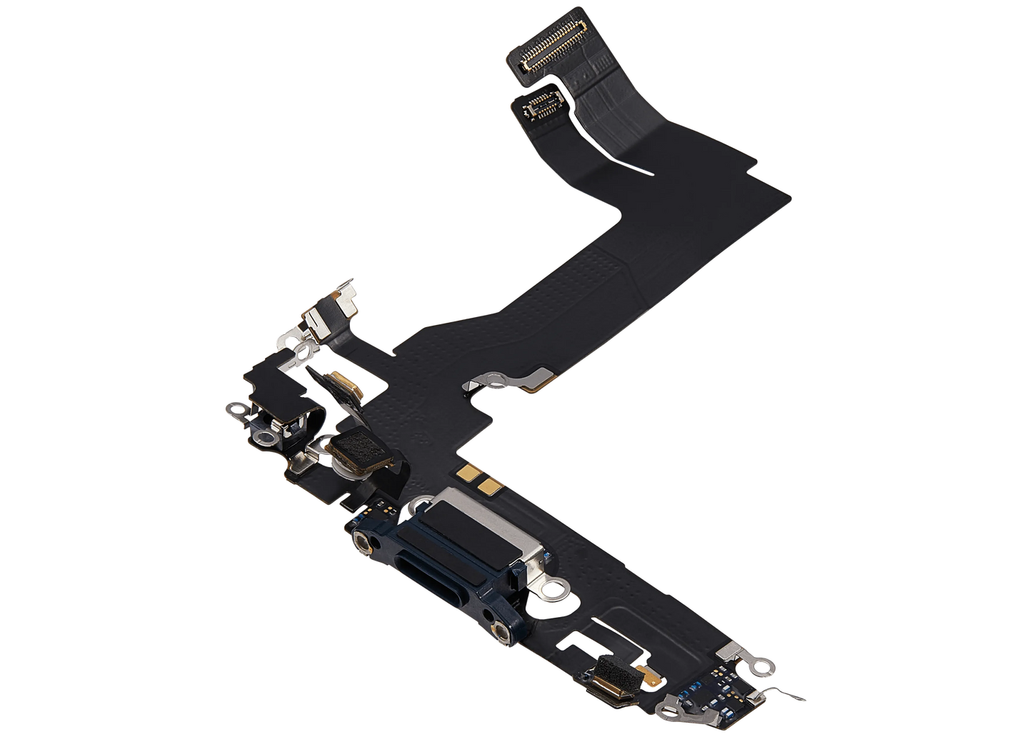Charging Port Flex Cable For iPhone 13 Mini (Pull) (Midnight)