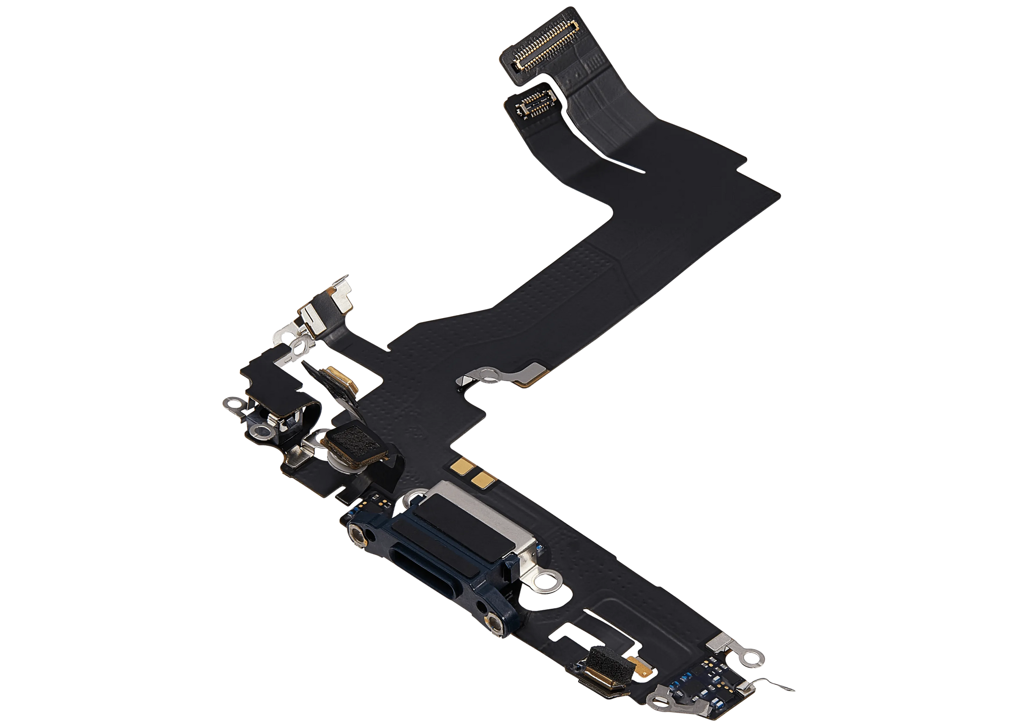 Charging Port Flex Cable For iPhone 13 Mini (Pull) (Midnight)