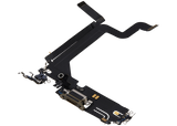 Charging Port Flex Cable For iPhone 14 Pro Max (Pull) (Gold)