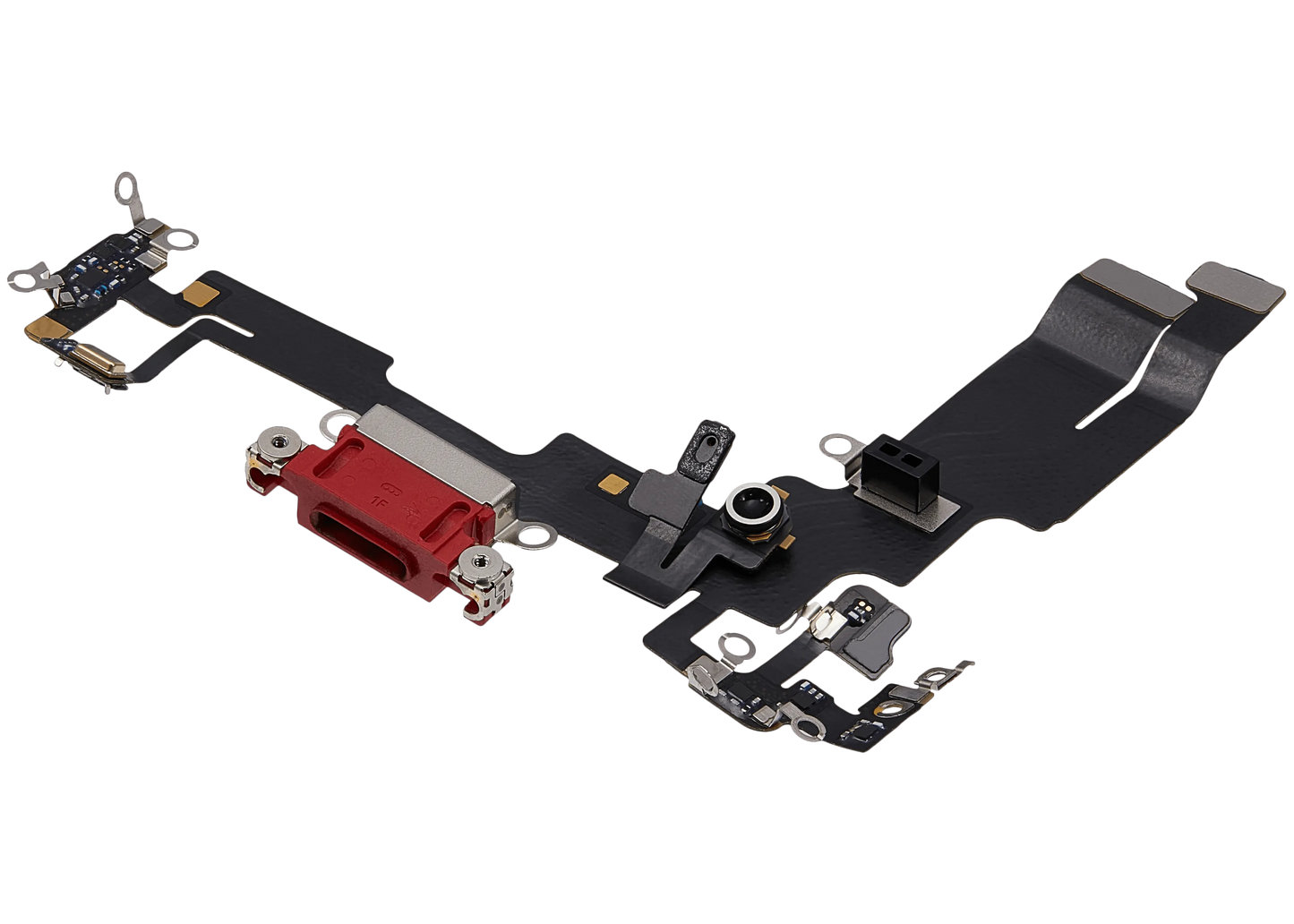 Charging Port Flex Cable For iPhone 14 (Pull) (Red)