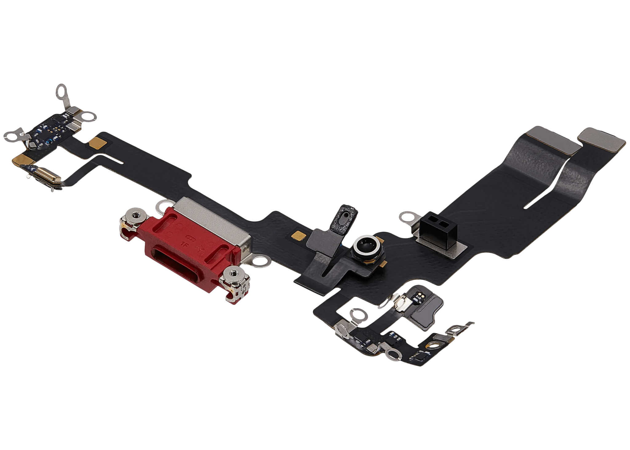 Charging Port Flex Cable For iPhone 14 (Pull) (Red)