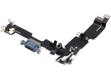 Charging Port Flex Cable For iPhone 14 Plus (Pull) (Blue)