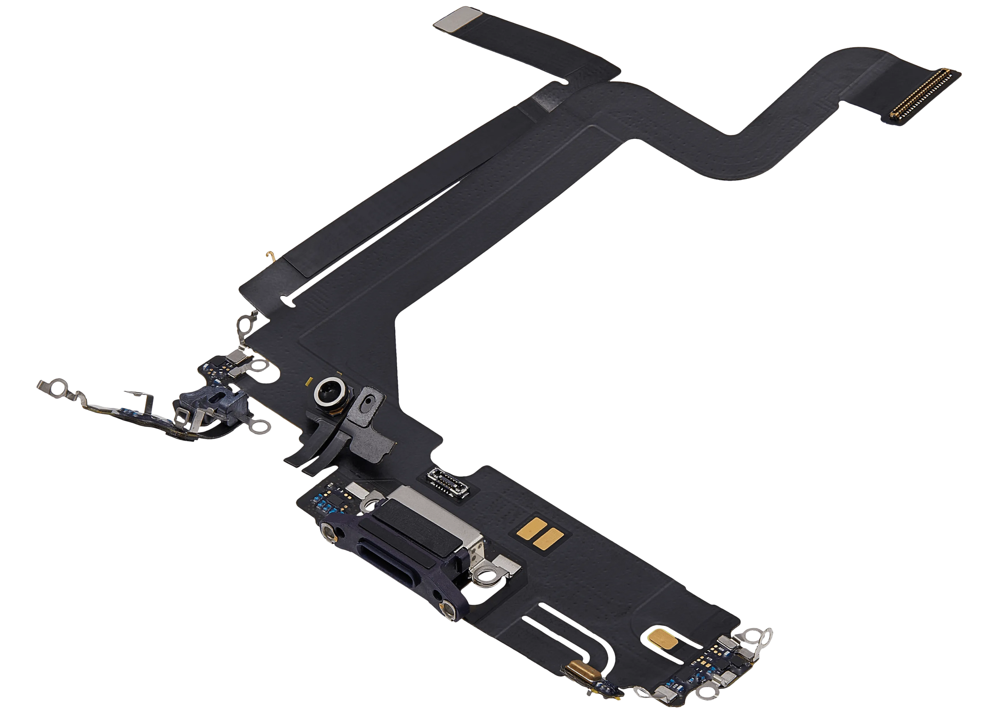 Charging Port Flex Cable For iPhone 14 Pro Max (Pull) (Deep Purple)