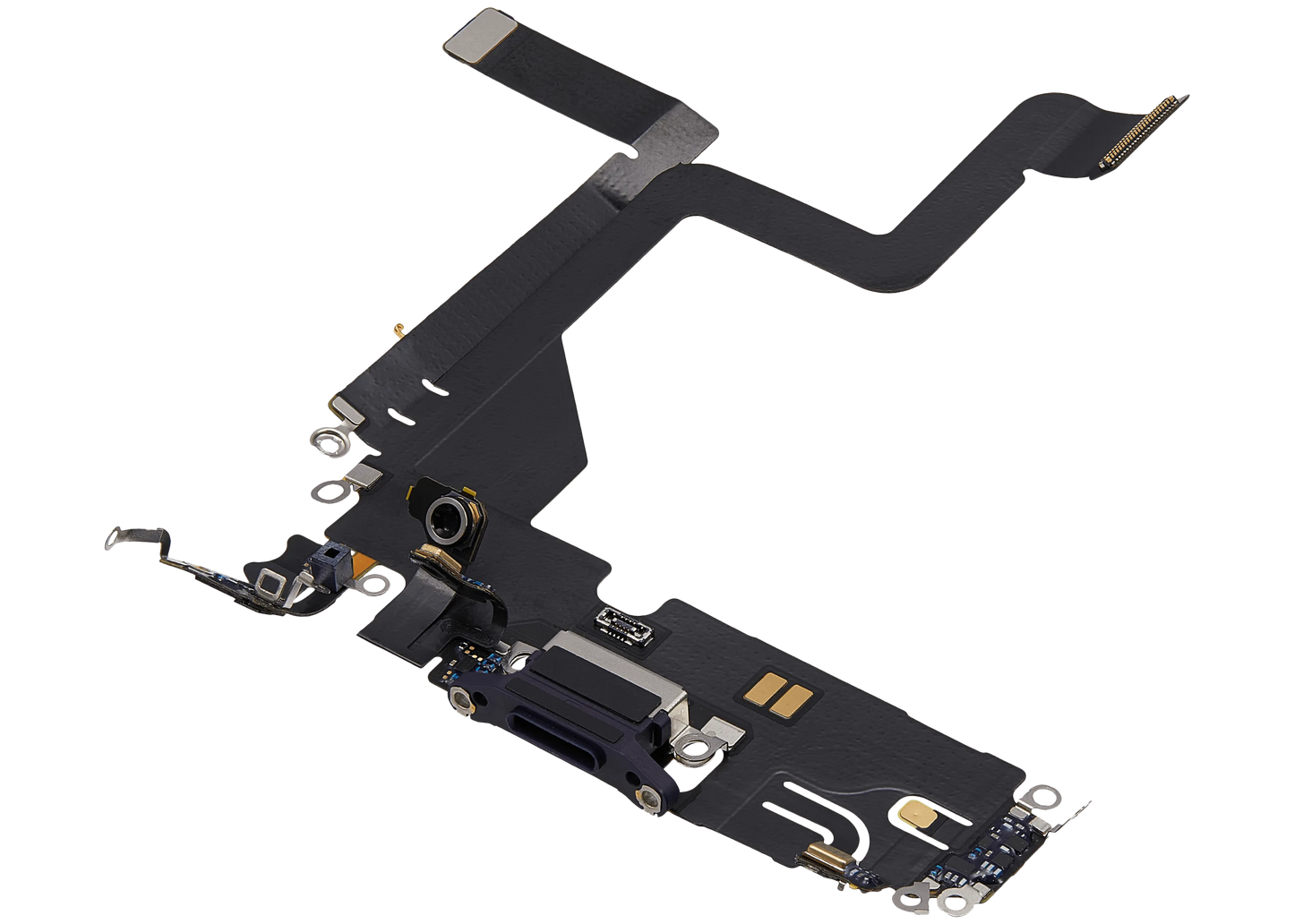 Charging Port Flex Cable For iPhone 14 Pro (Pull) (Deep Purple)