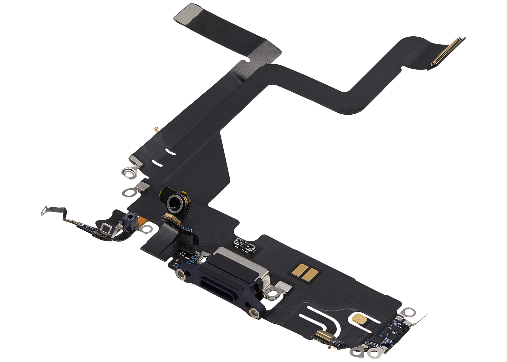 Charging Port Flex Cable For iPhone 14 Pro (Pull) (Deep Purple)