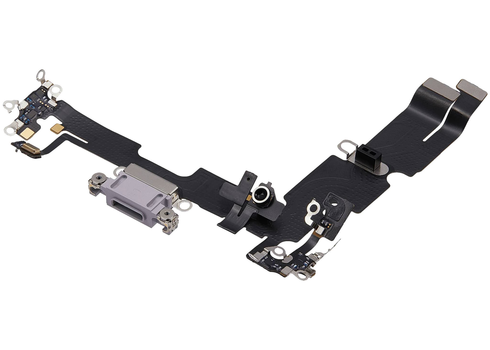 Charging Port Flex Cable For iPhone 14 Plus (Pull) (Purple)