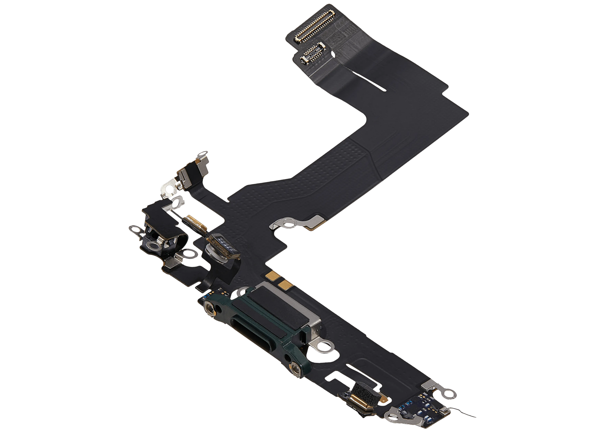 Charging Port Flex Cable For iPhone 13 Mini (Pull) (Green)
