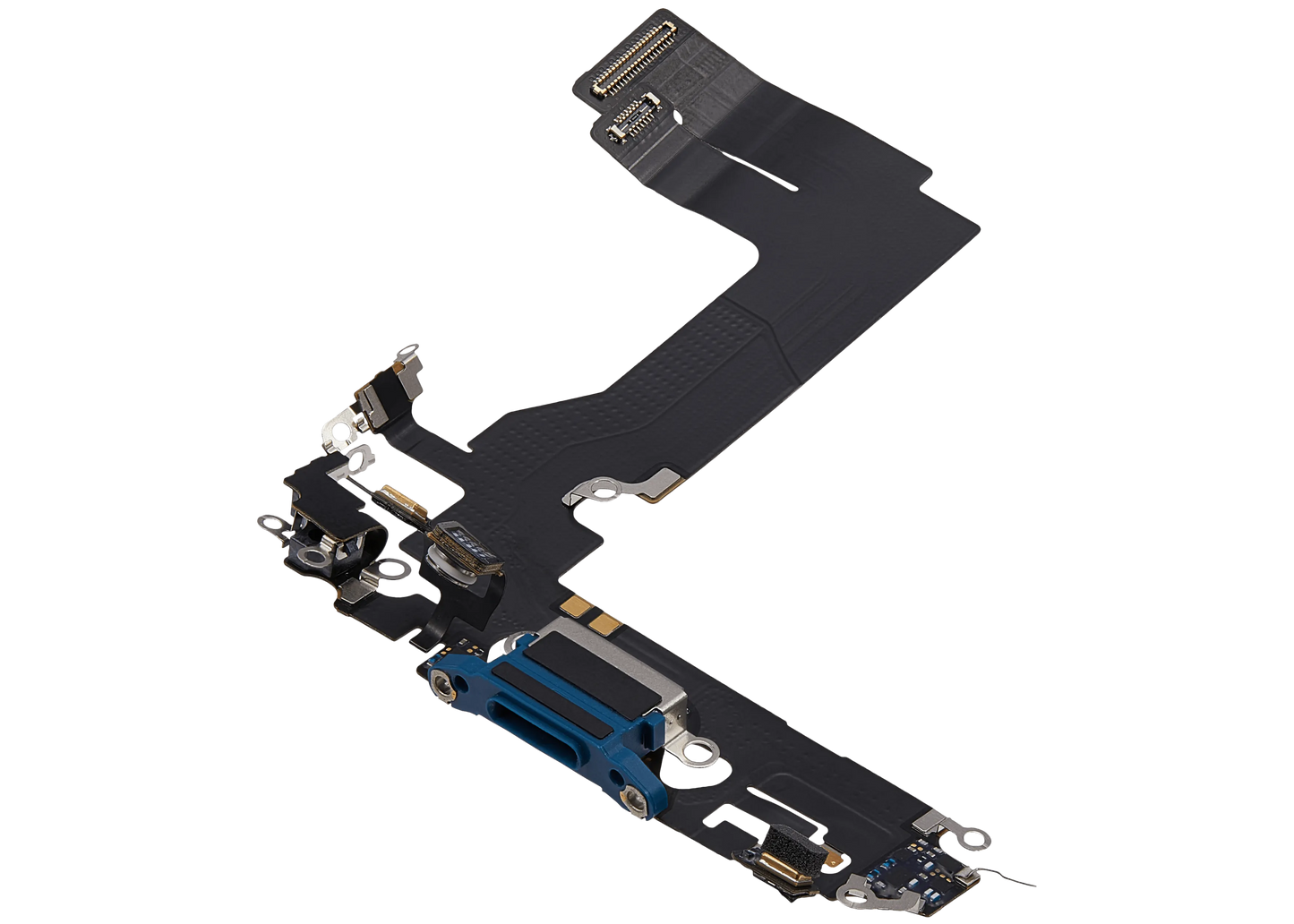 Charging Port Flex Cable For iPhone 13 Mini (Pull) (Blue)