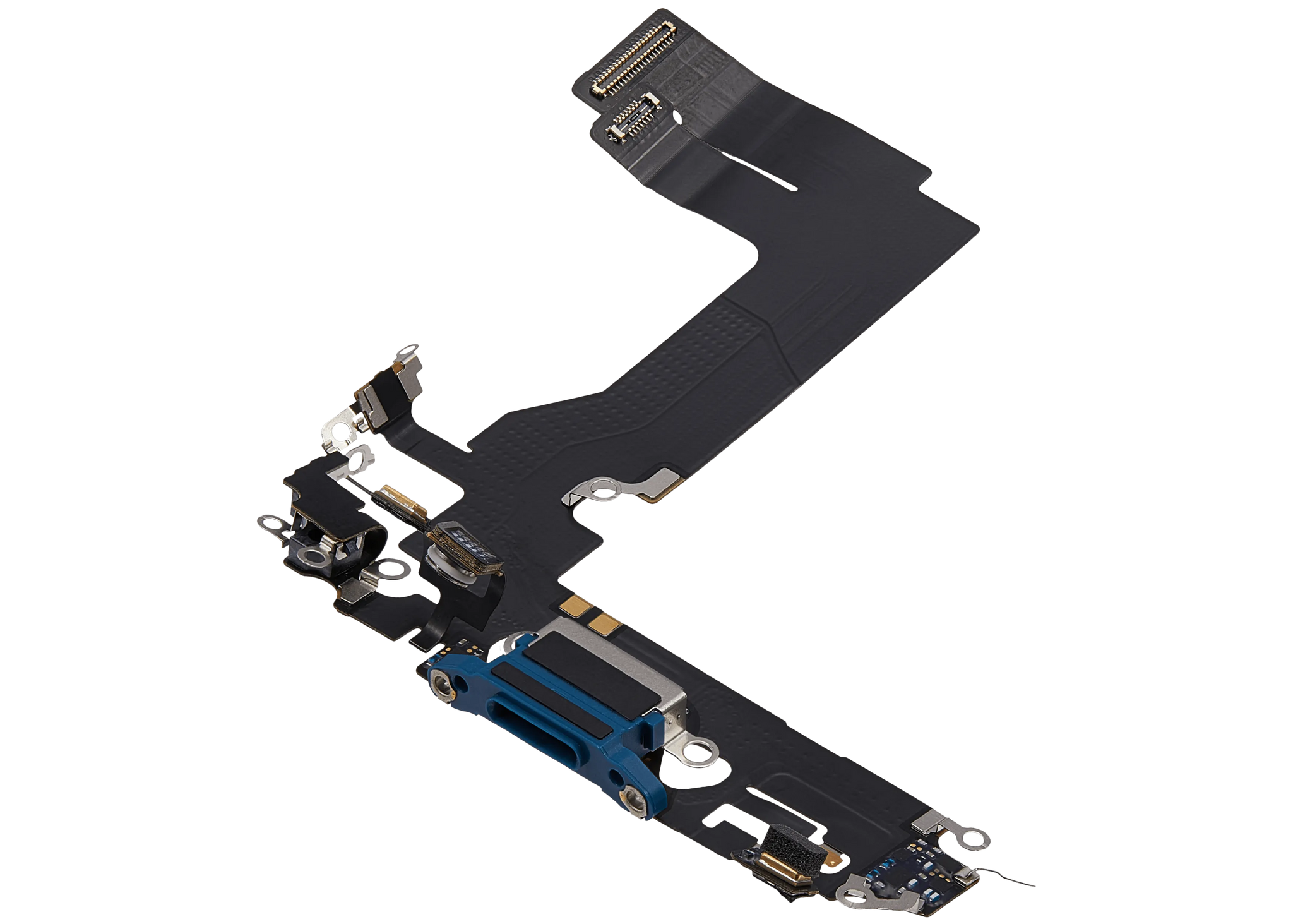 Charging Port Flex Cable For iPhone 13 Mini (Pull) (Blue)