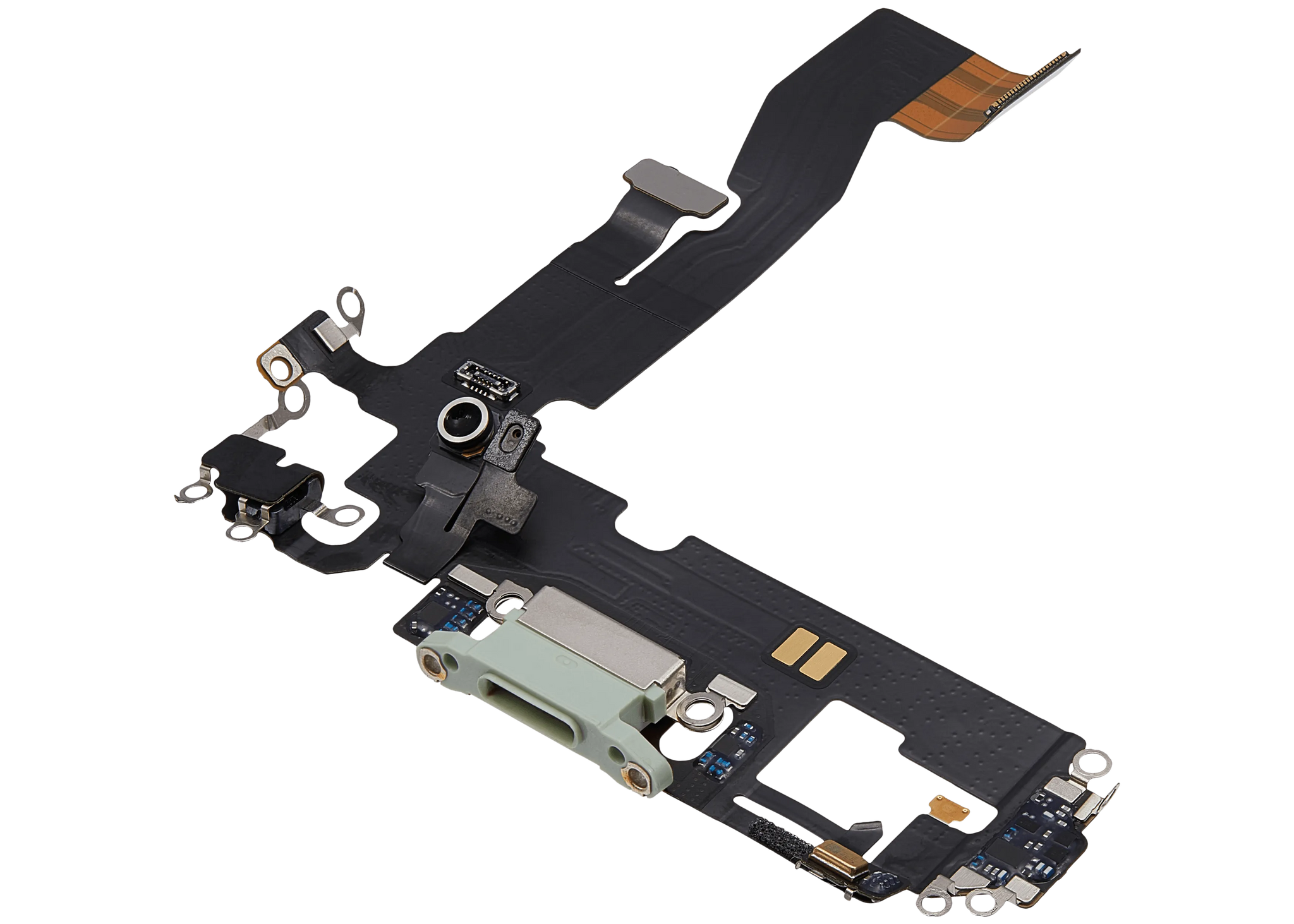 Charging Port Flex Cable For iPhone 12 (Pull) (Green)