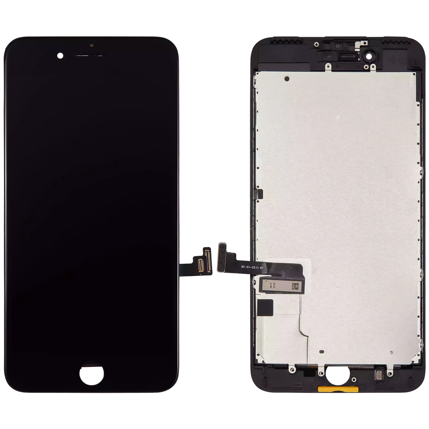 LCD Assembly With Steel Plate For iPhone 7 Plus (Incell) (Black)