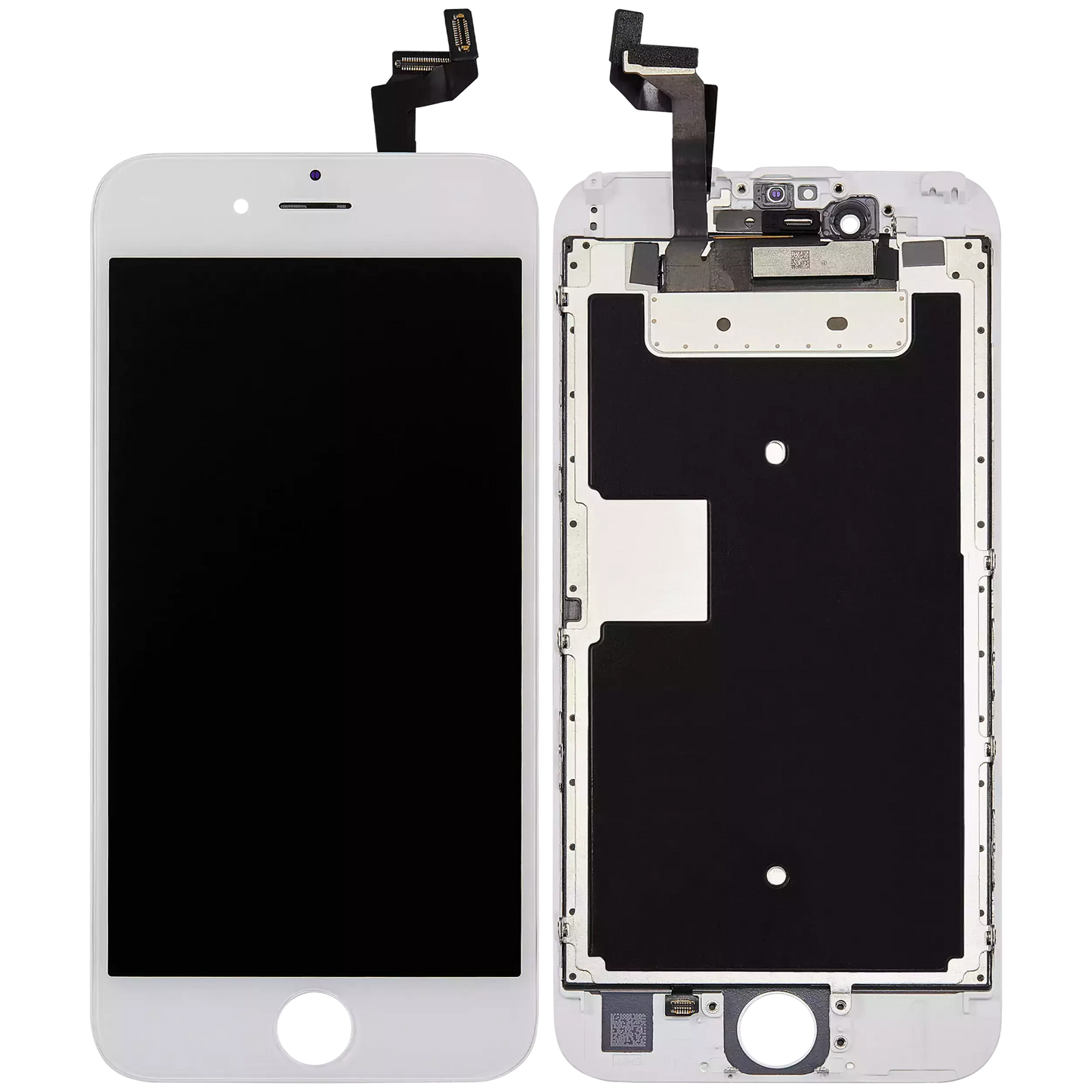 LCD Assembly With Steel Plate For iPhone 6S (Refurbished) (White)
