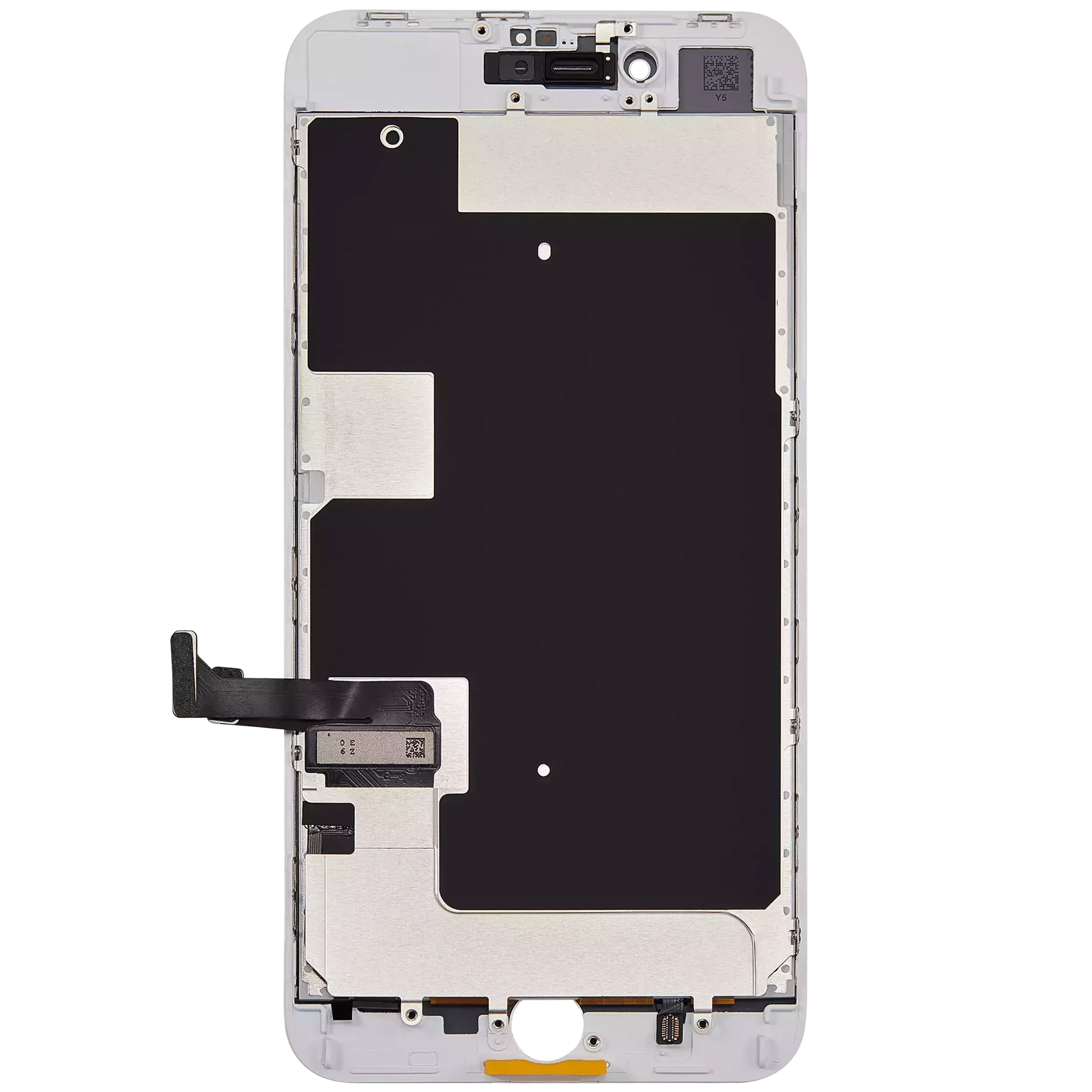LCD Assembly With Steel Plate For iPhone 8 Plus (Pro LCD) (White)