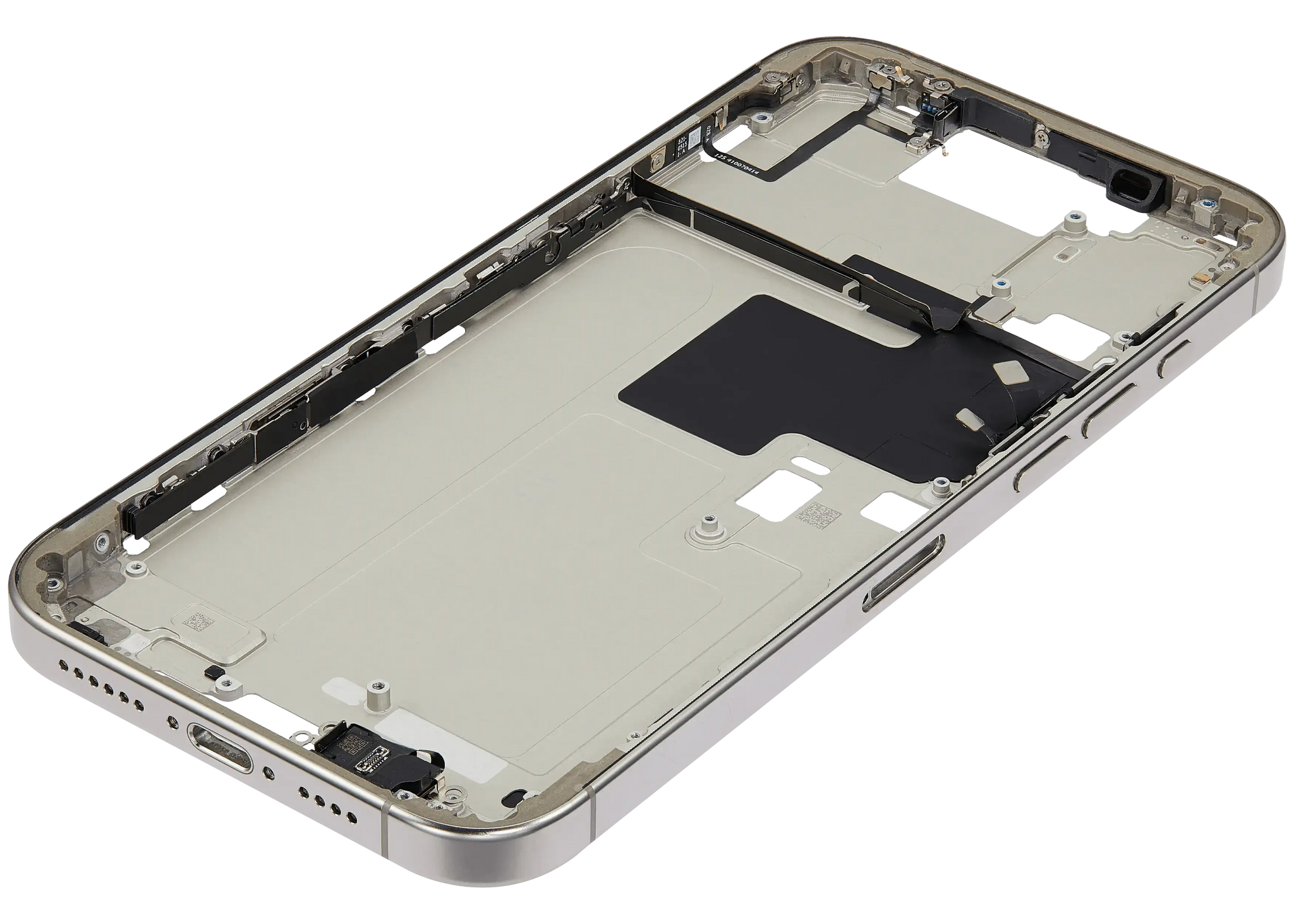 Mid-Frame Housing W/ Small Parts For iPhone 16 Pro Max (EU / Global Version) (Pull) (Natural Titanium)