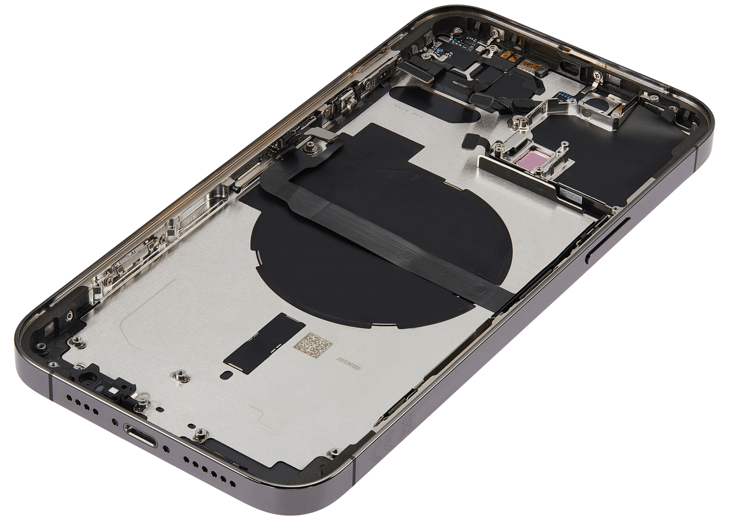 Back Housing W/ Small Parts For iPhone 13 Pro Max (EU / Global Version) (Used OEM) (Pull) (Graphite)