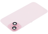 Back Glass w/ MagSafe Magnet & NFC & Flashlight Flex For iPhone 15 (Pull) (Pink)