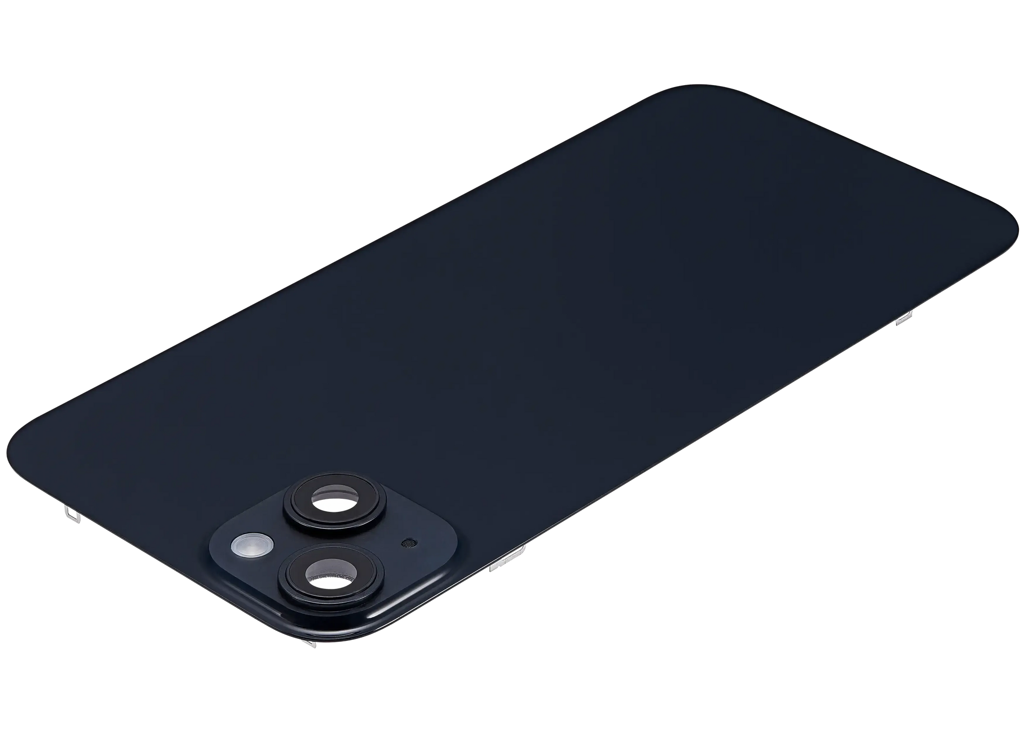 Back Glass w/ MagSafe Magnet & NFC & Flashlight Flex For iPhone 14 Plus (Pull) (Midnight)