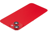 Back Glass w/ MagSafe Magnet & NFC & Flashlight Flex For iPhone 14 (Pull) (Red)