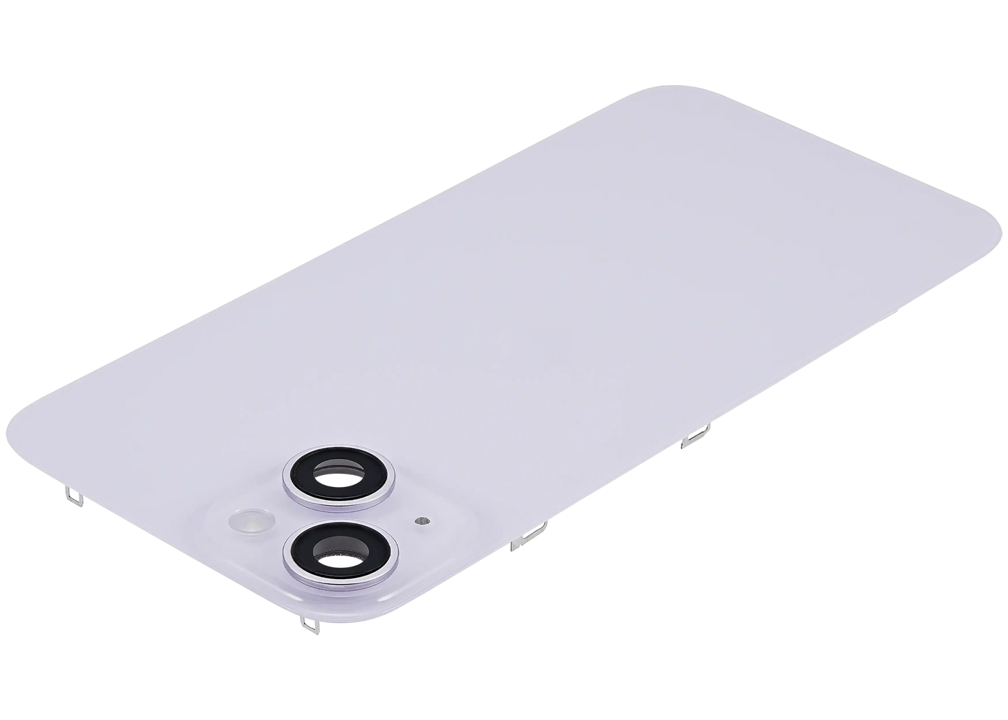 Back Glass w/ MagSafe Magnet & NFC & Flashlight Flex For iPhone 14 (Pull) (Purple)