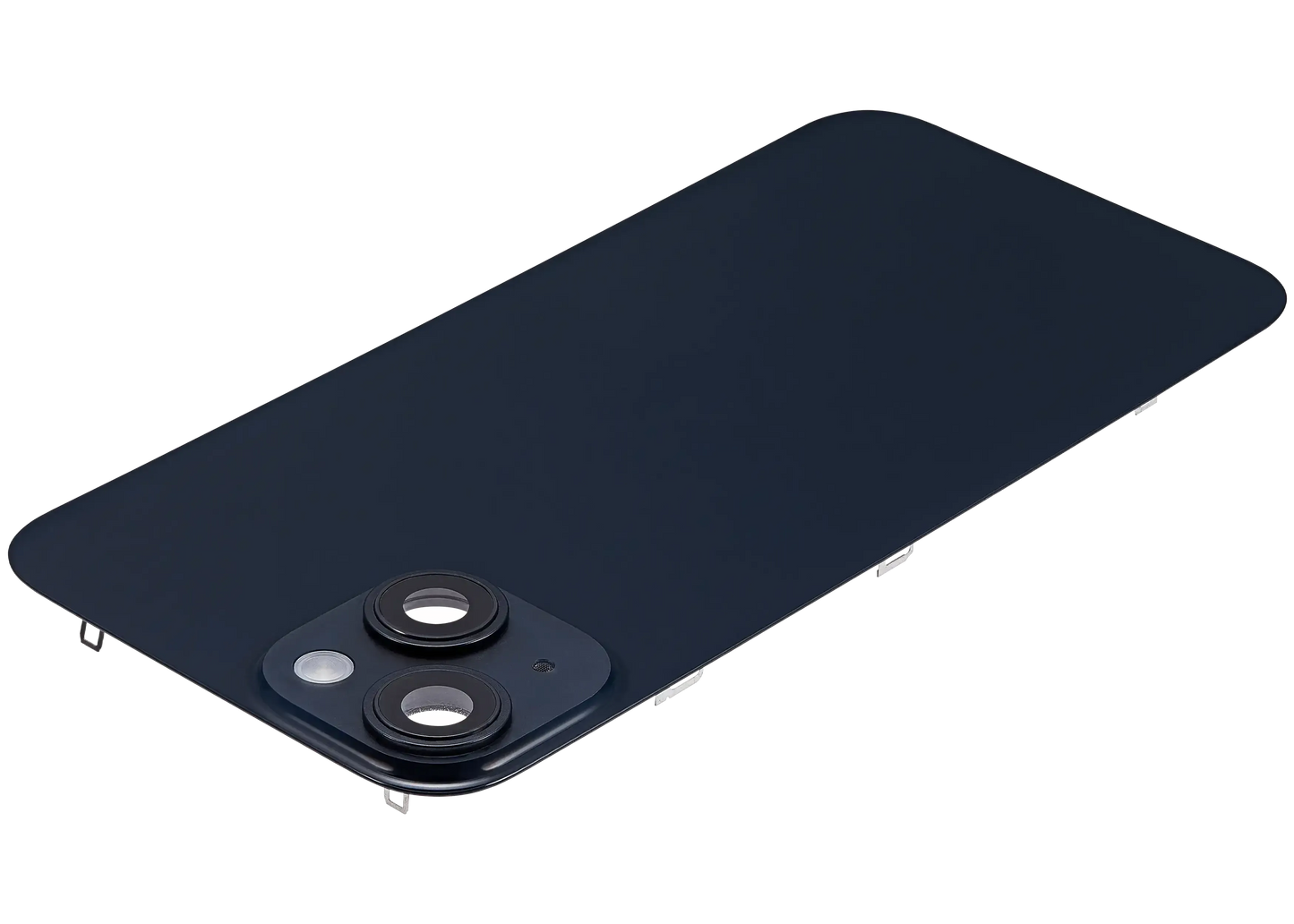 Back Glass w/ MagSafe Magnet & NFC & Flashlight Flex For iPhone 14 (Pull) (Midnight)