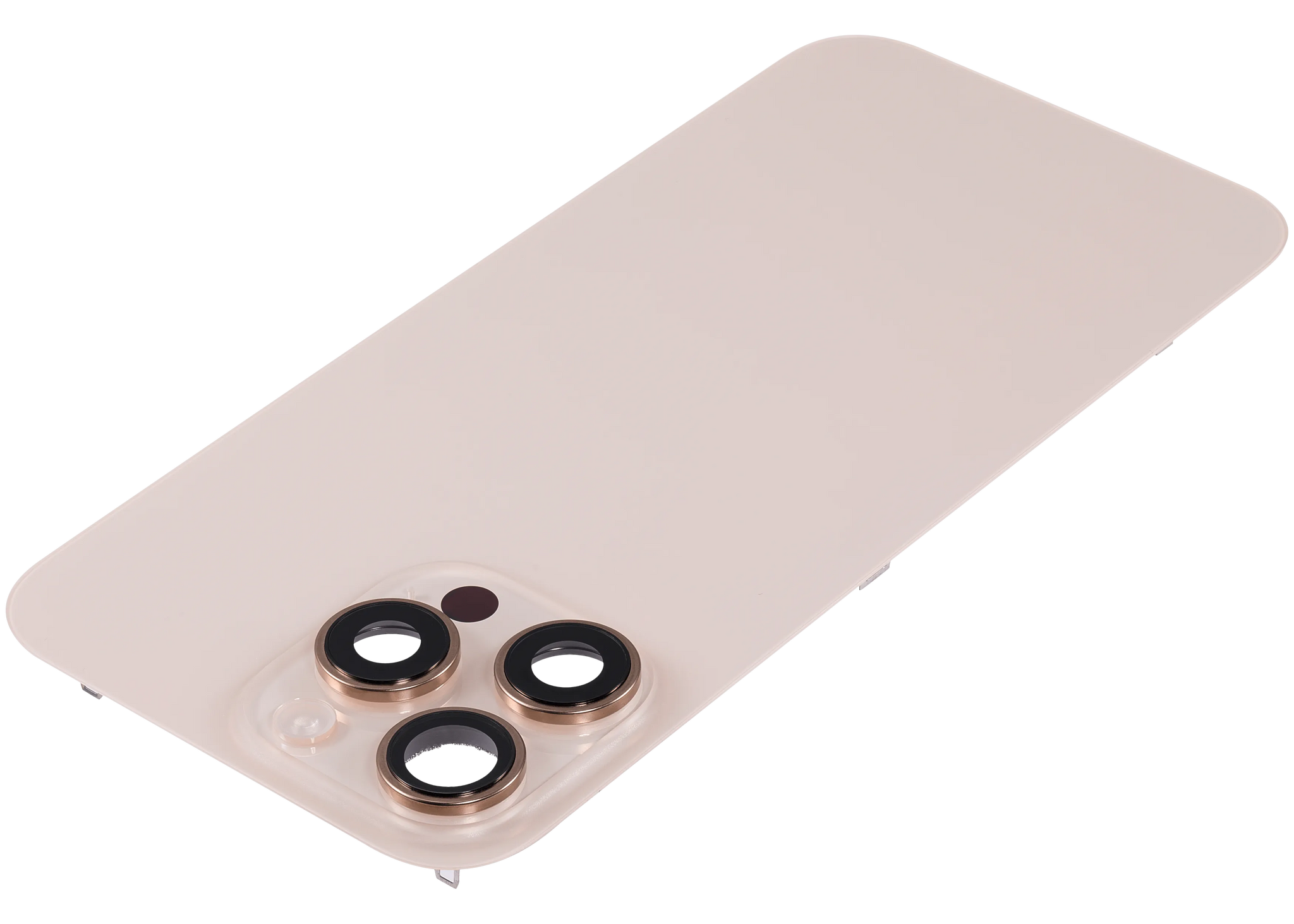 Back Glass w/ MagSafe Magnet & NFC & Flashlight Flex For iPhone 16 Pro Max (Pull) (Desert Titanium)