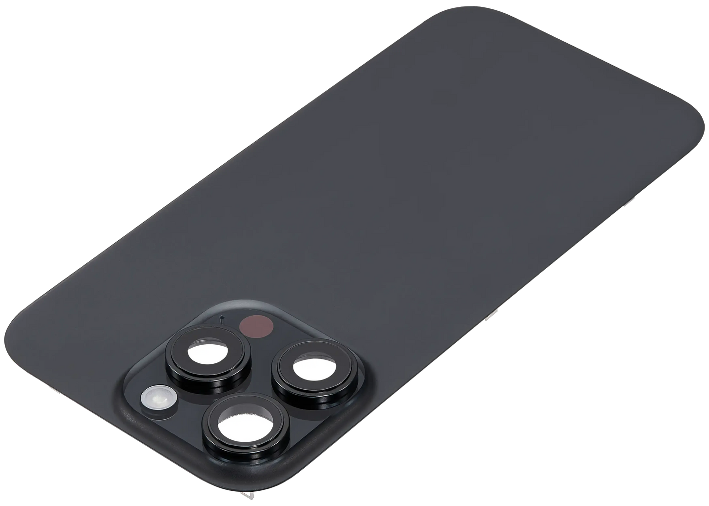 Back Glass w/ MagSafe Magnet & NFC & Flashlight Flex For iPhone 16 Pro (Pull) (Black Titanium)