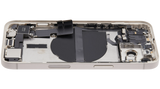 Back Housing W/ Charging Port Flex & Small Parts For iPhone 13 (US Version) (Used OEM) (Pull) (Starlight)