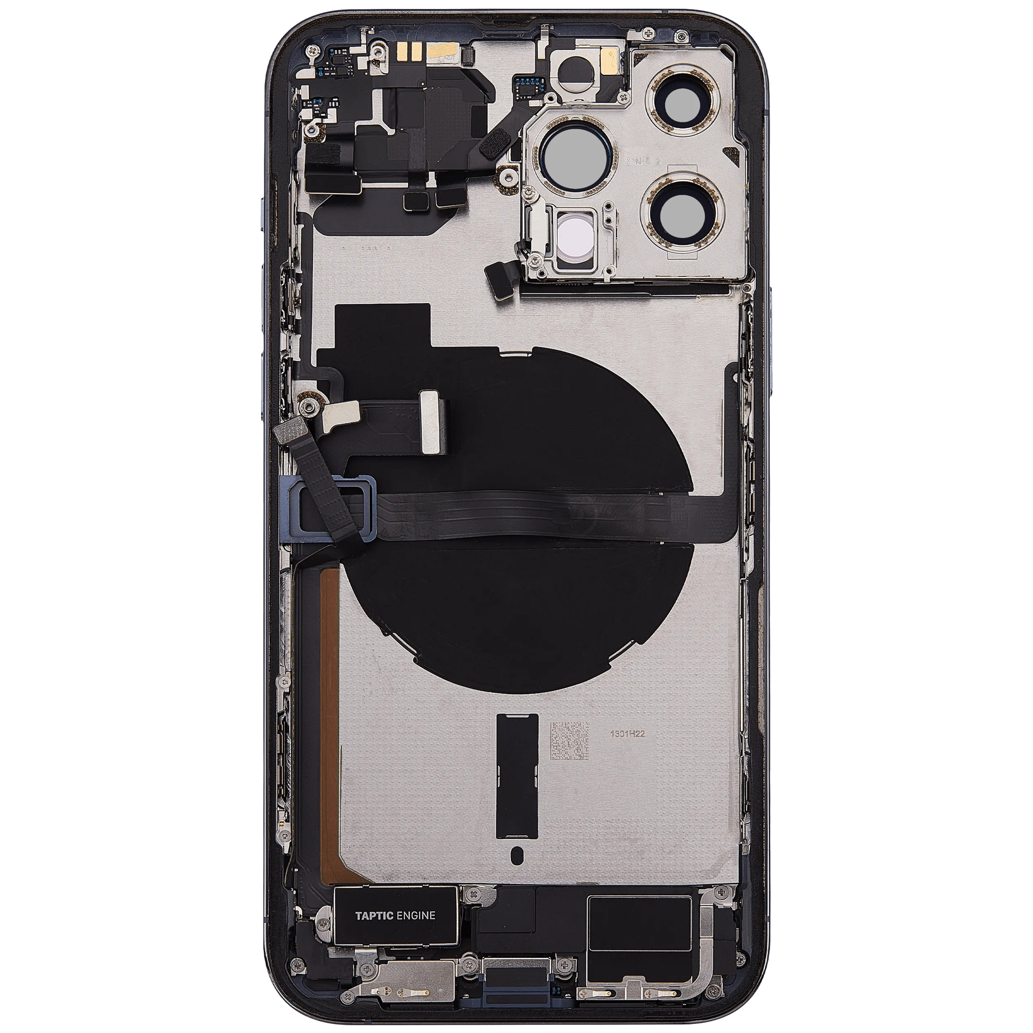 Back Housing W/ Small Parts For iPhone 13 Pro Max (EU / Global Version) (Used OEM) (Pull) (Sierra Blue)