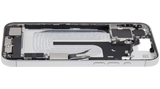 Mid-Frame Housing W/ Charging Port Flex & Small Parts For iPhone 16 Plus (US Version) (Pull) (White)