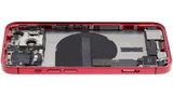 Back Housing W/ Charging Port Flex & Small Parts For iPhone 13 (US Version) (Used OEM) (Pull) (Red)