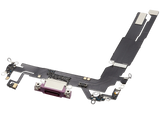 Charging Port Flex Cable For iPhone 16 (Pull) (Pink)