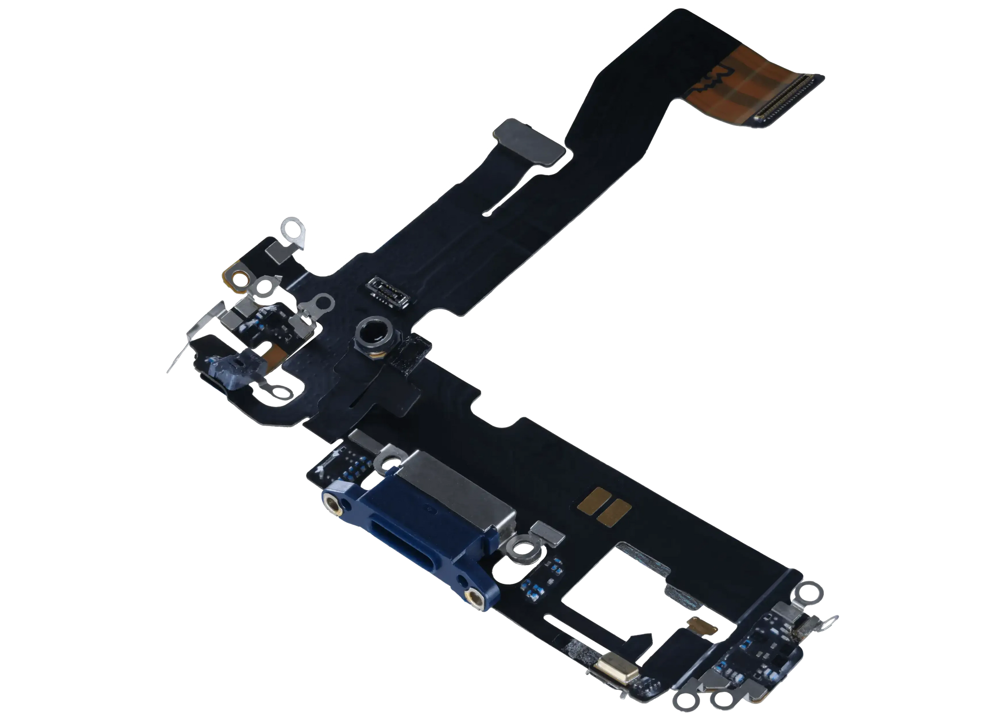Charging Port Flex Cable For iPhone 12 (Pull) (Blue)