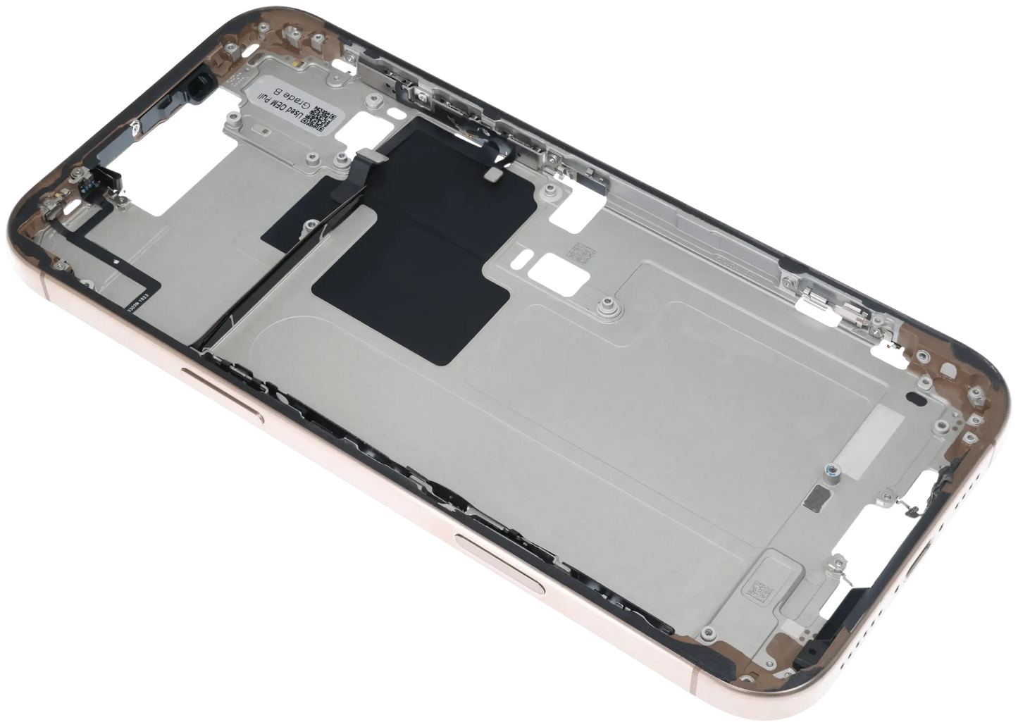 Mid-Frame Housing W/ Small Parts For iPhone 16 Pro Max (US Version) (Pull) (Desert Titanium)