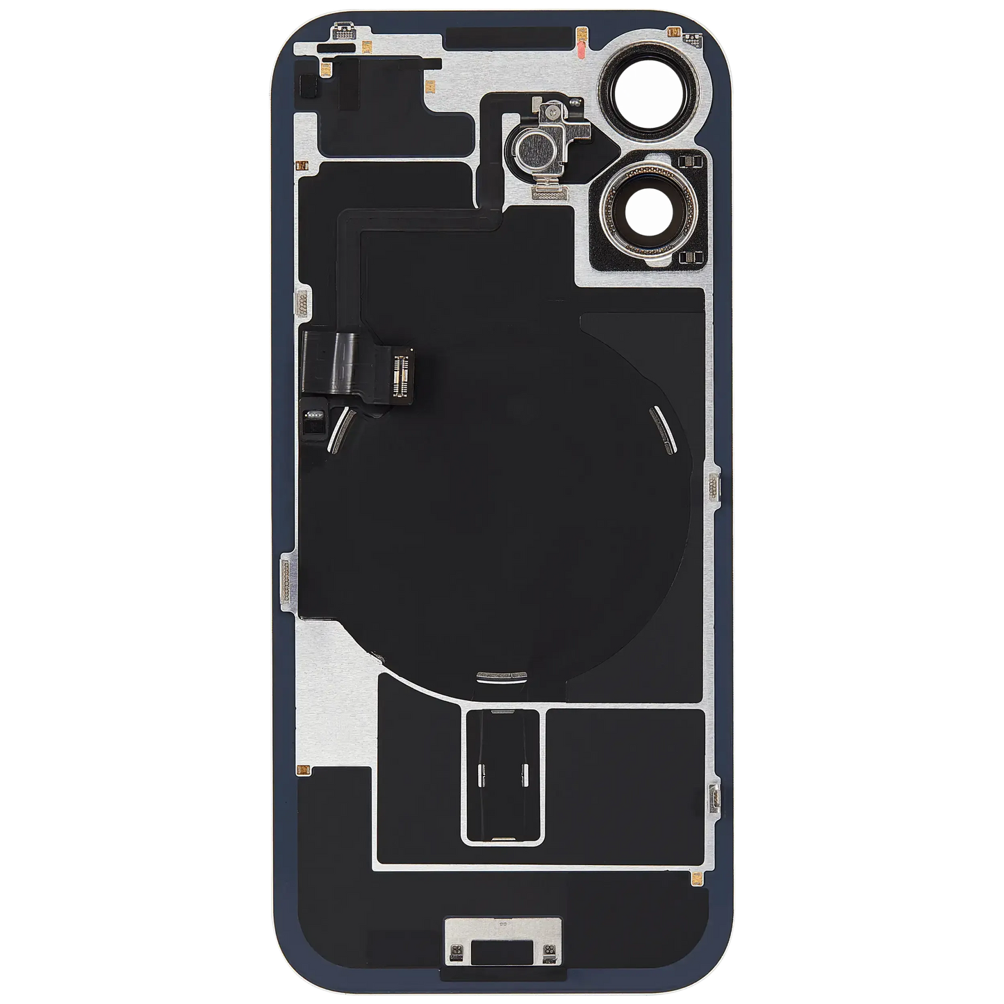 Back Glass w/ MagSafe Magnet & NFC & Flashlight Flex For iPhone 17 (Pull) (Sage)