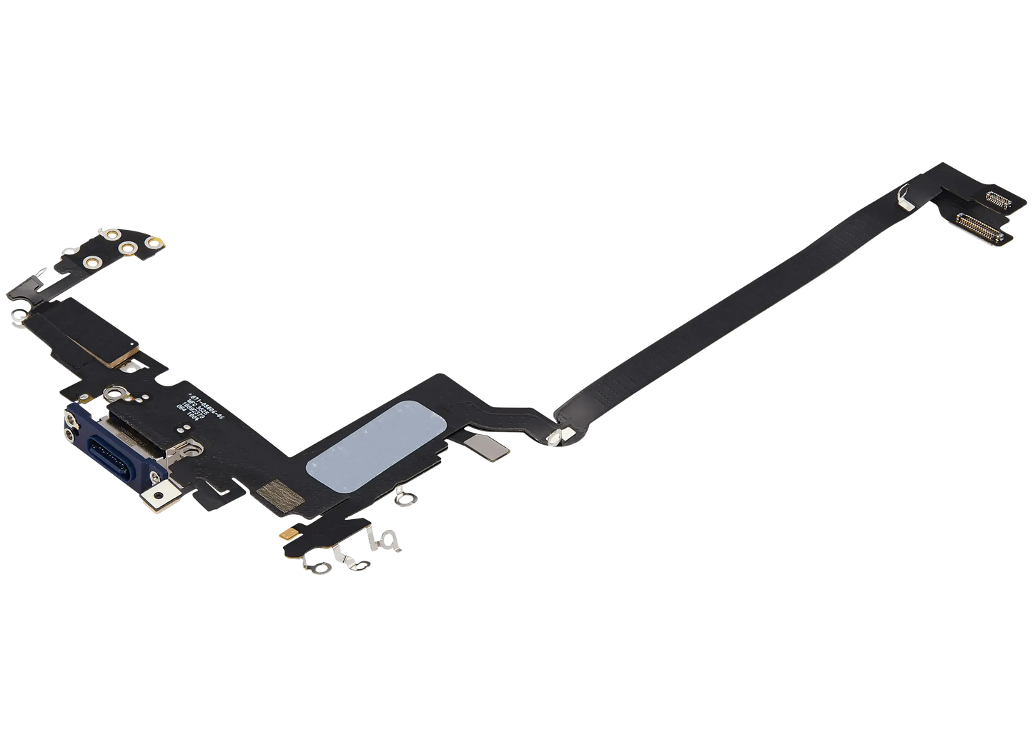 Charging Port Flex Cable For iPhone 17 Pro Max (Pull) (International Version) (Deep Blue)