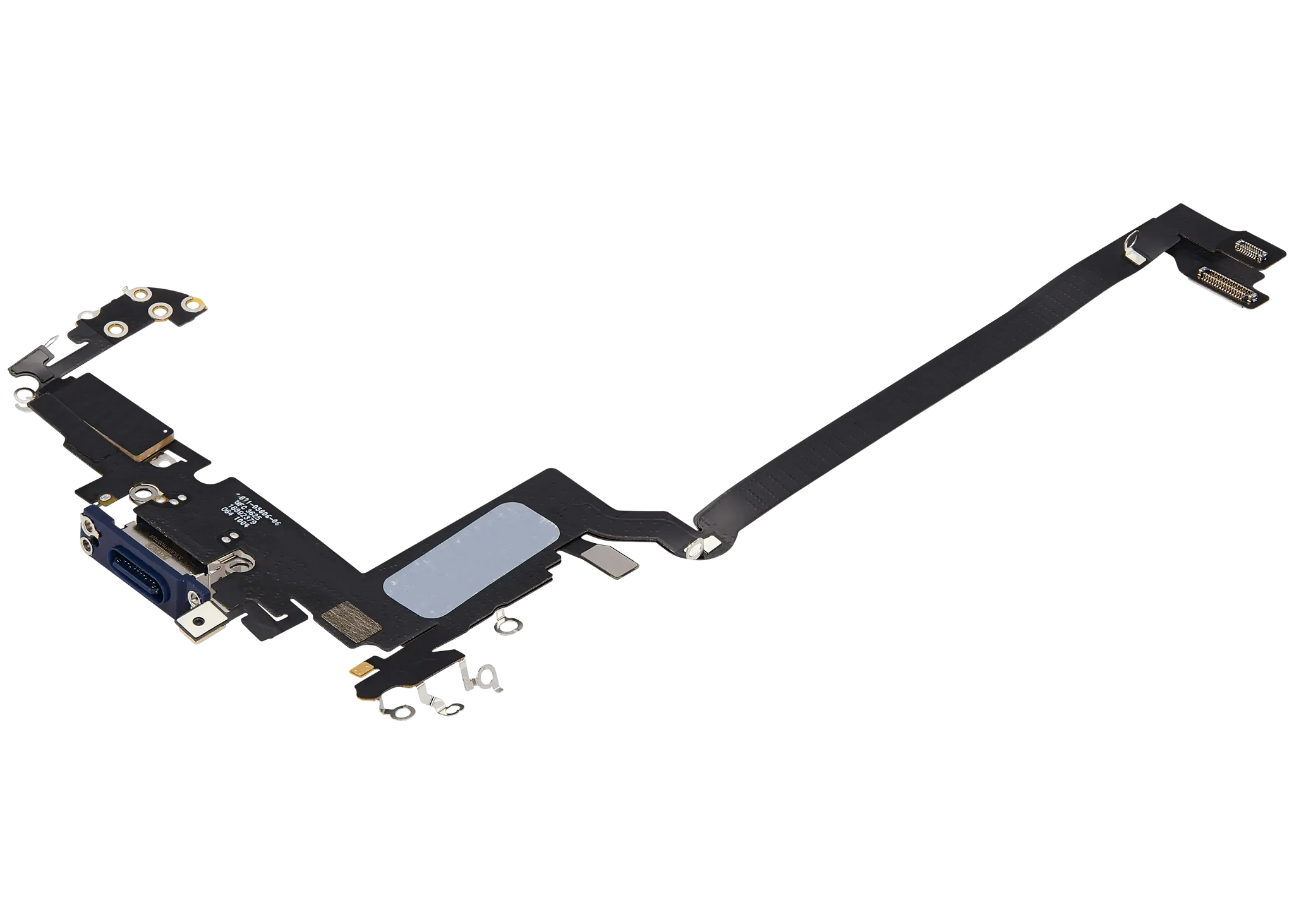 Charging Port Flex Cable For iPhone 17 Pro Max (Pull) (International Version) (Deep Blue)