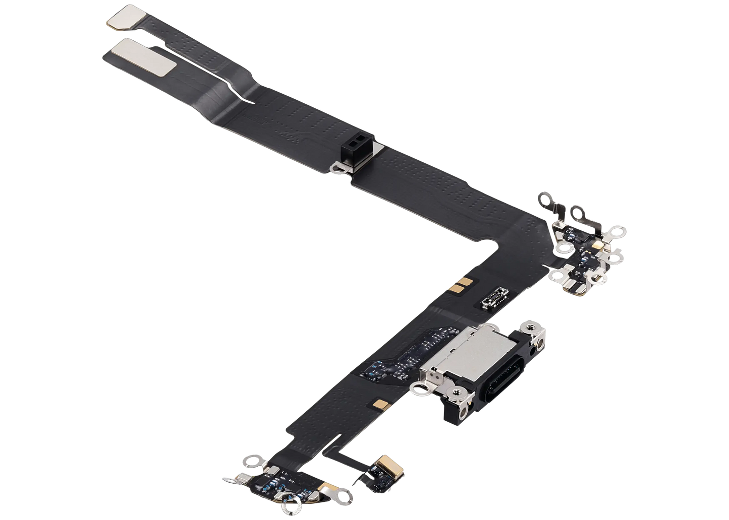 Charging Port Flex Cable For iPhone 16 Plus (Pull) (Pink)
