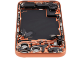 Back Housing W/ Charging Port Flex & Small Parts For iPhone 17 Pro Max (EU / Global Version) (Pull) (Cosmic Orange)