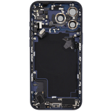 Back Housing W/ Charging Port Flex & Small Parts For iPhone 17 Pro Max (EU / Global Version) (Pull) (Deep Blue)