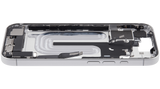 Mid-Frame Housing W/ Charging Port Flex & Small Parts For iPhone 17 (US Version) (Pull) (White)