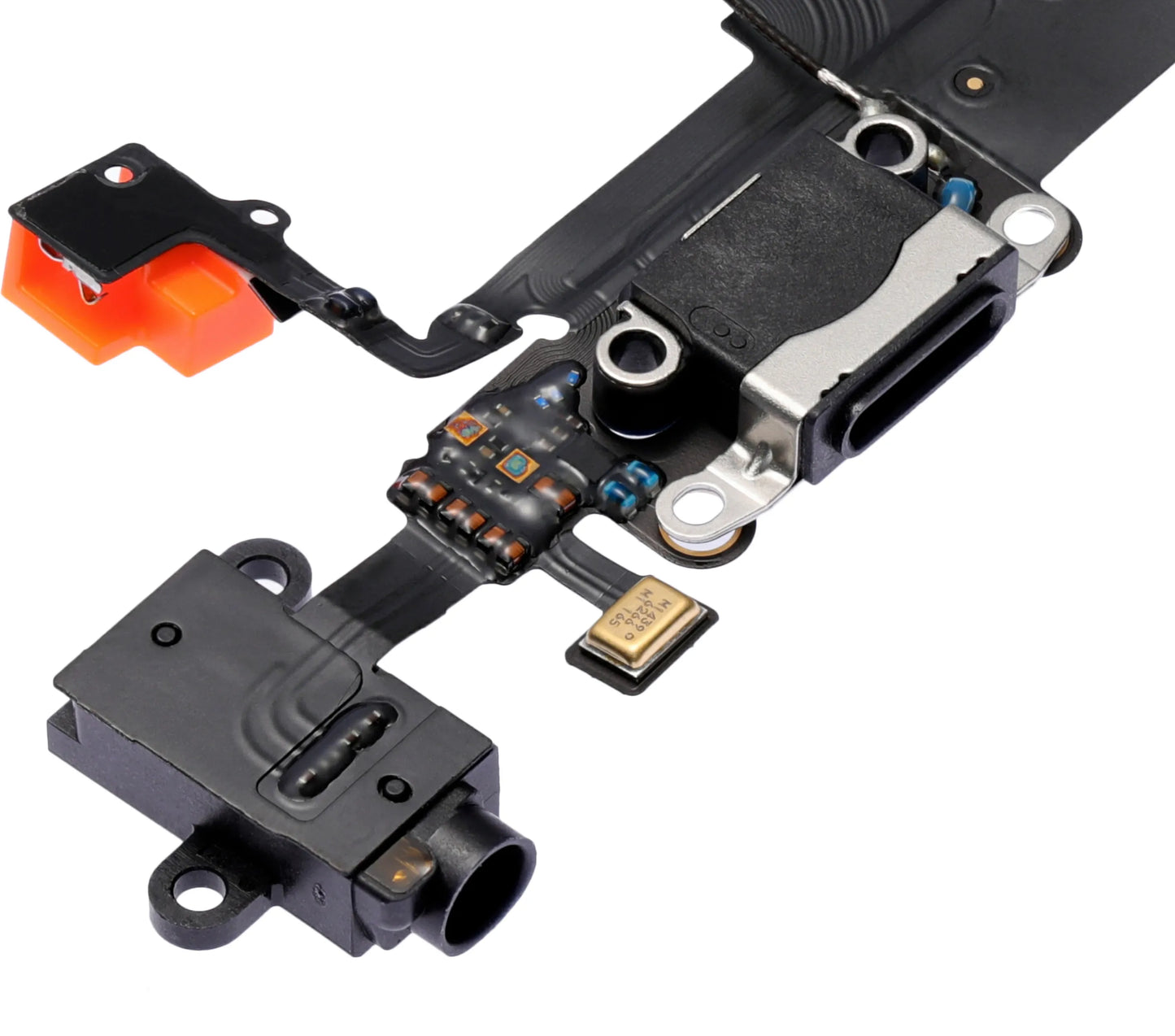 Charging Port Flex Cable For iPhone 5C (Pull) (Black)