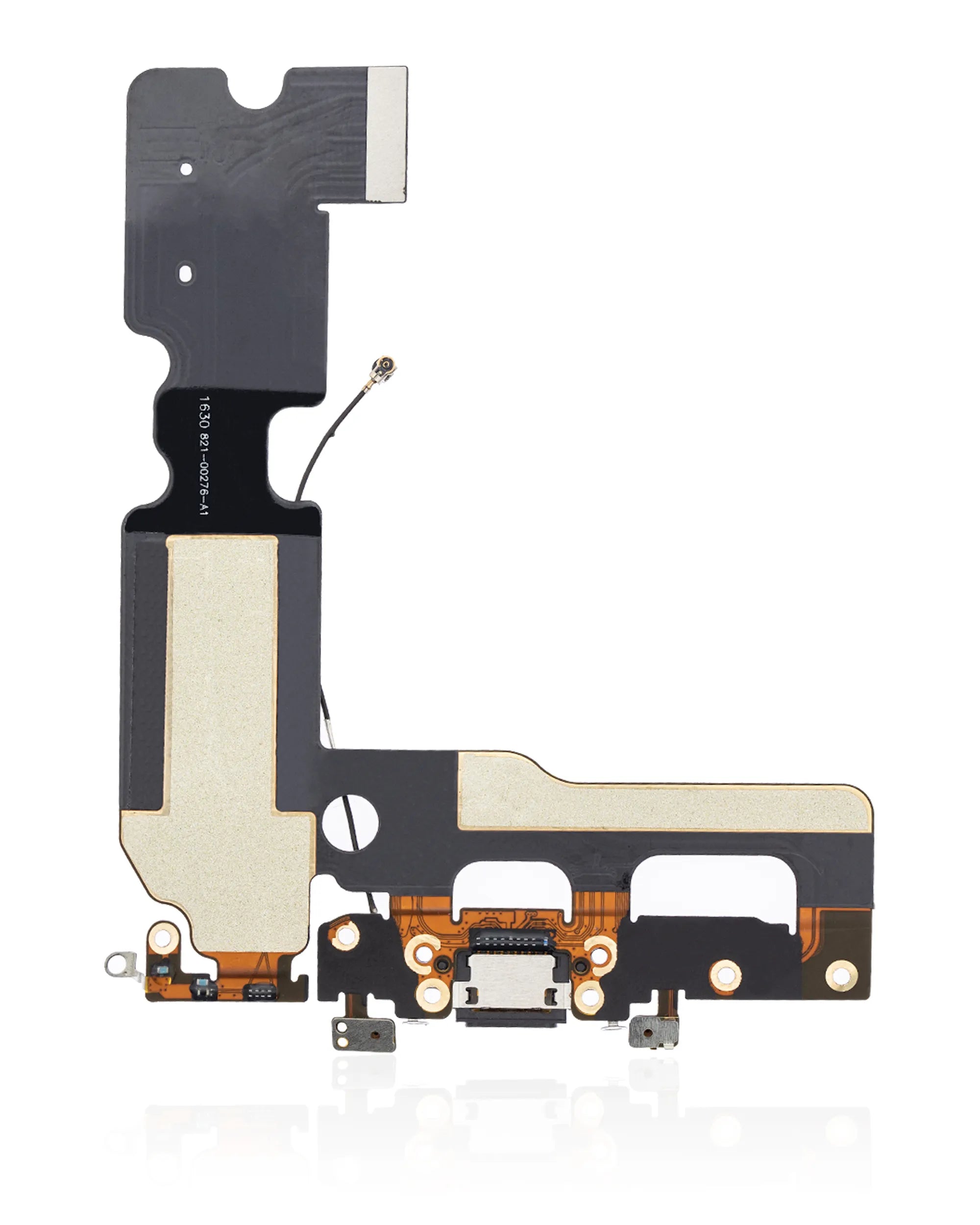 Charging Port Flex Cable For iPhone 7 Plus (Pull) (Jet / Matte Black)