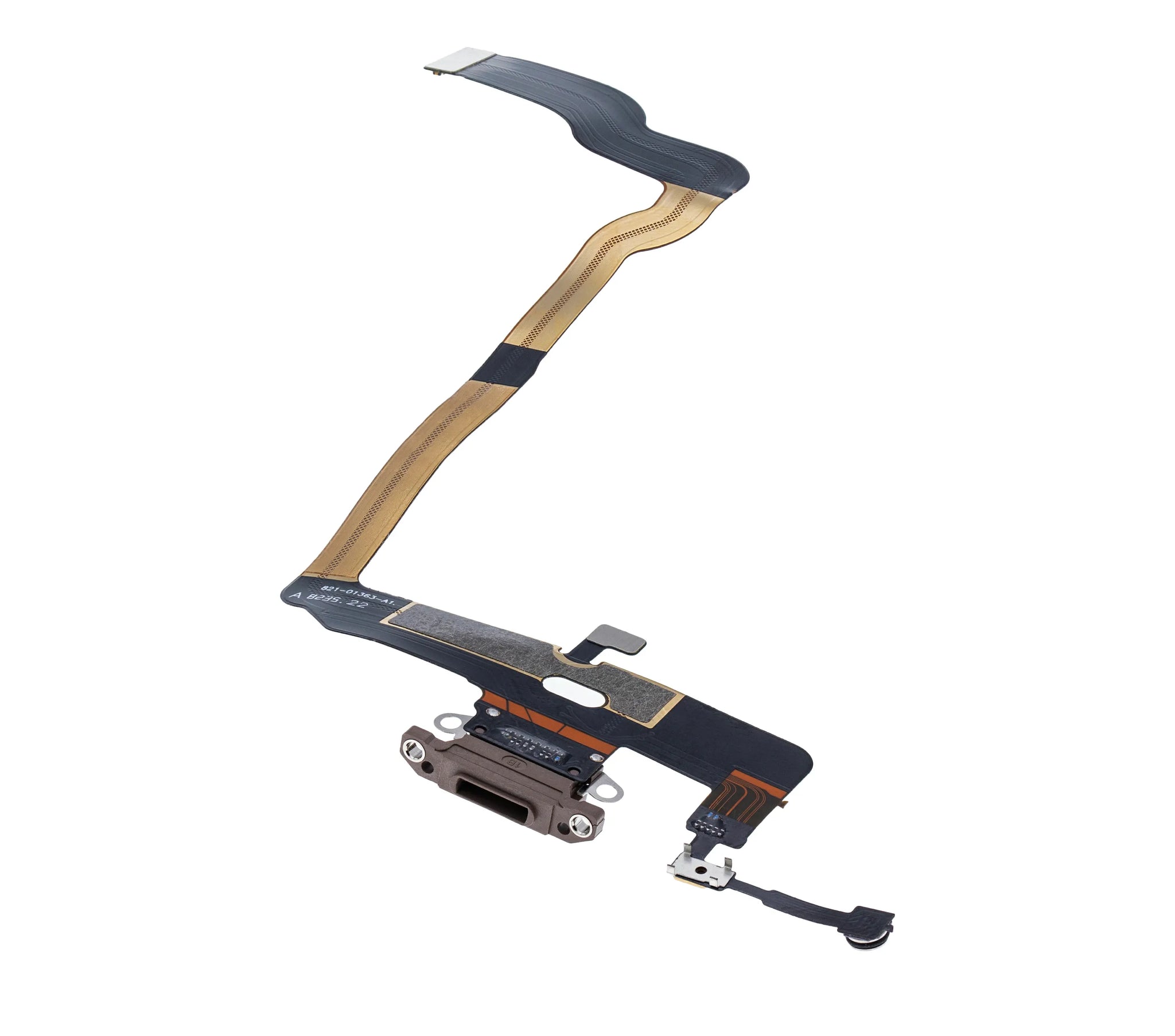 Charging Port Flex Cable For iPhone XS (Pull) (Gold)