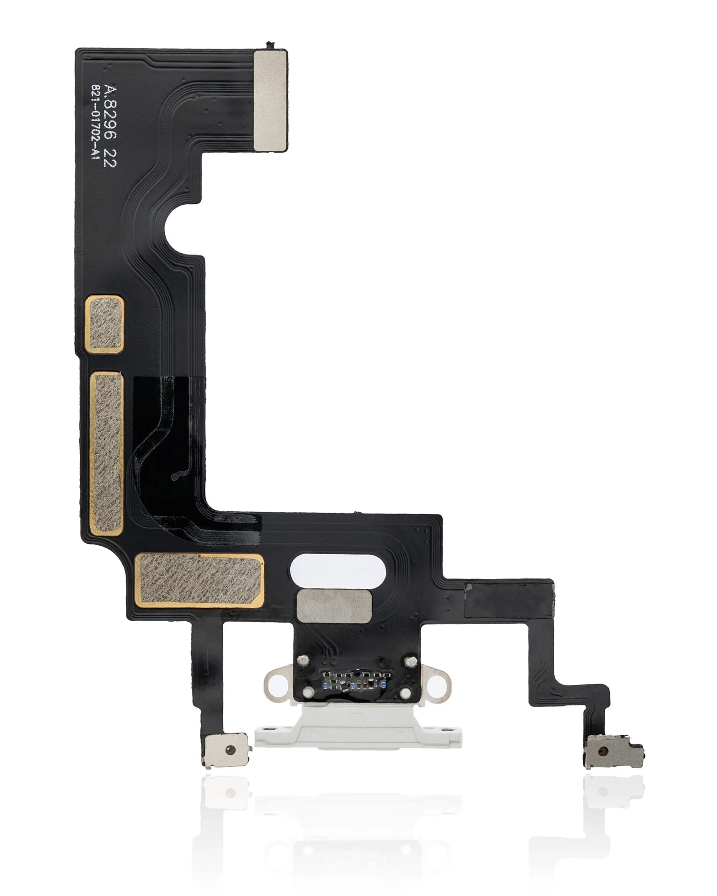 Charging Port Flex Cable For iPhone XR (Pull) (White)