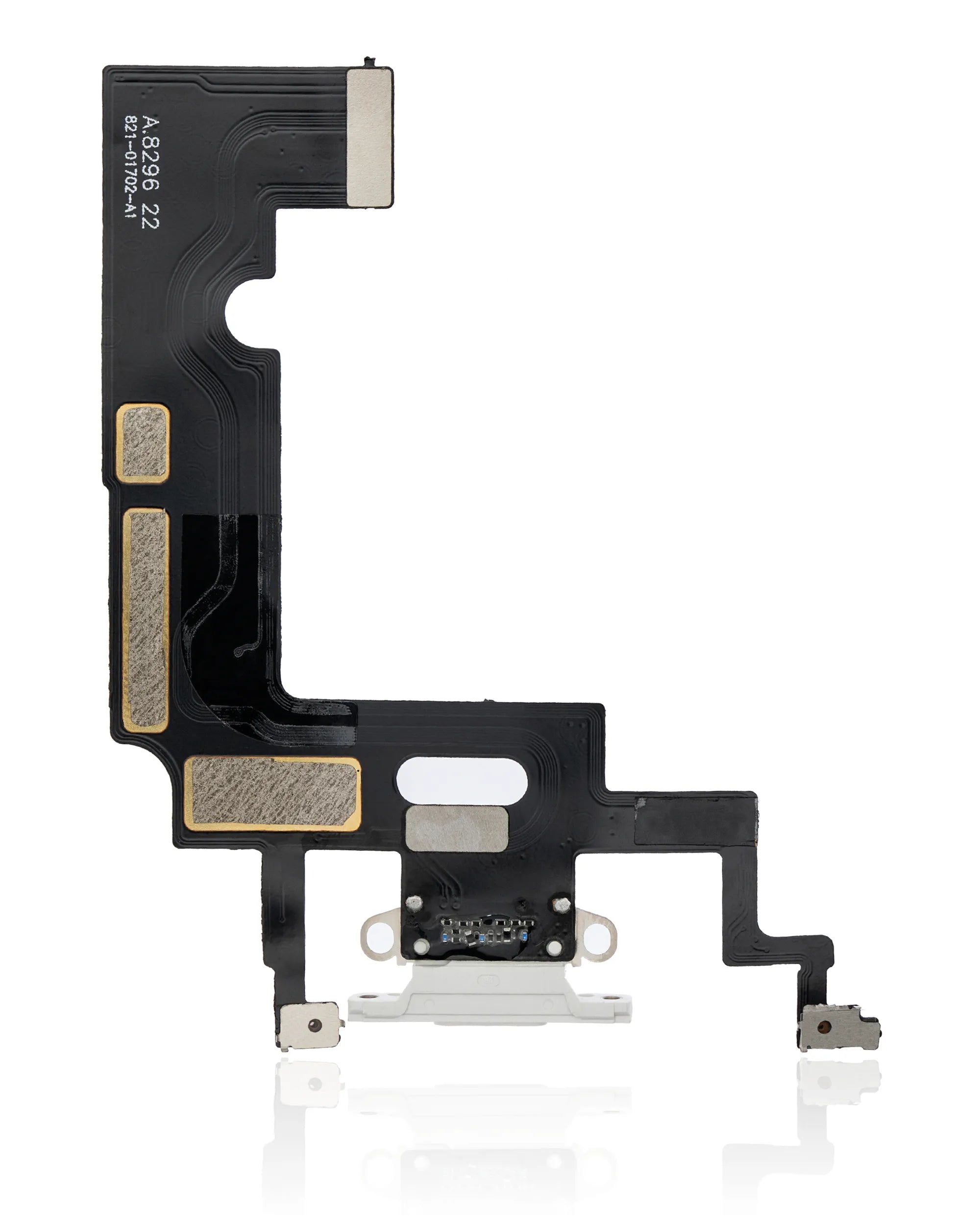Charging Port Flex Cable For iPhone XR (Pull) (White)
