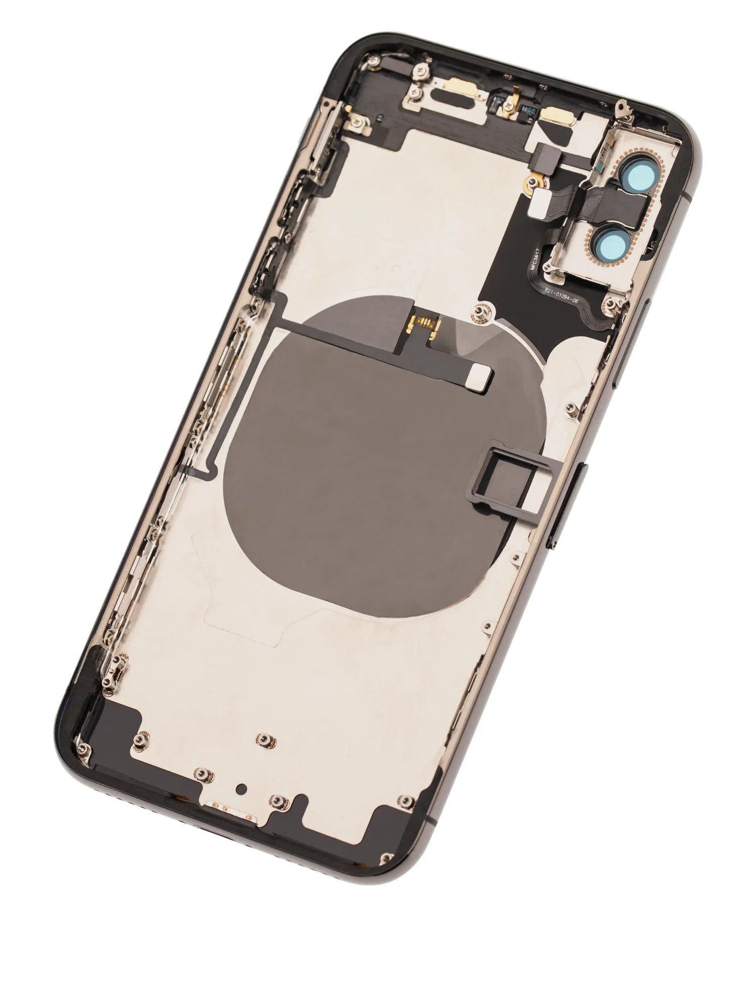 Back Housing W/ Small Components Pre-Installed For iPhone X (Used OEM) (Pull) (Space Gray)