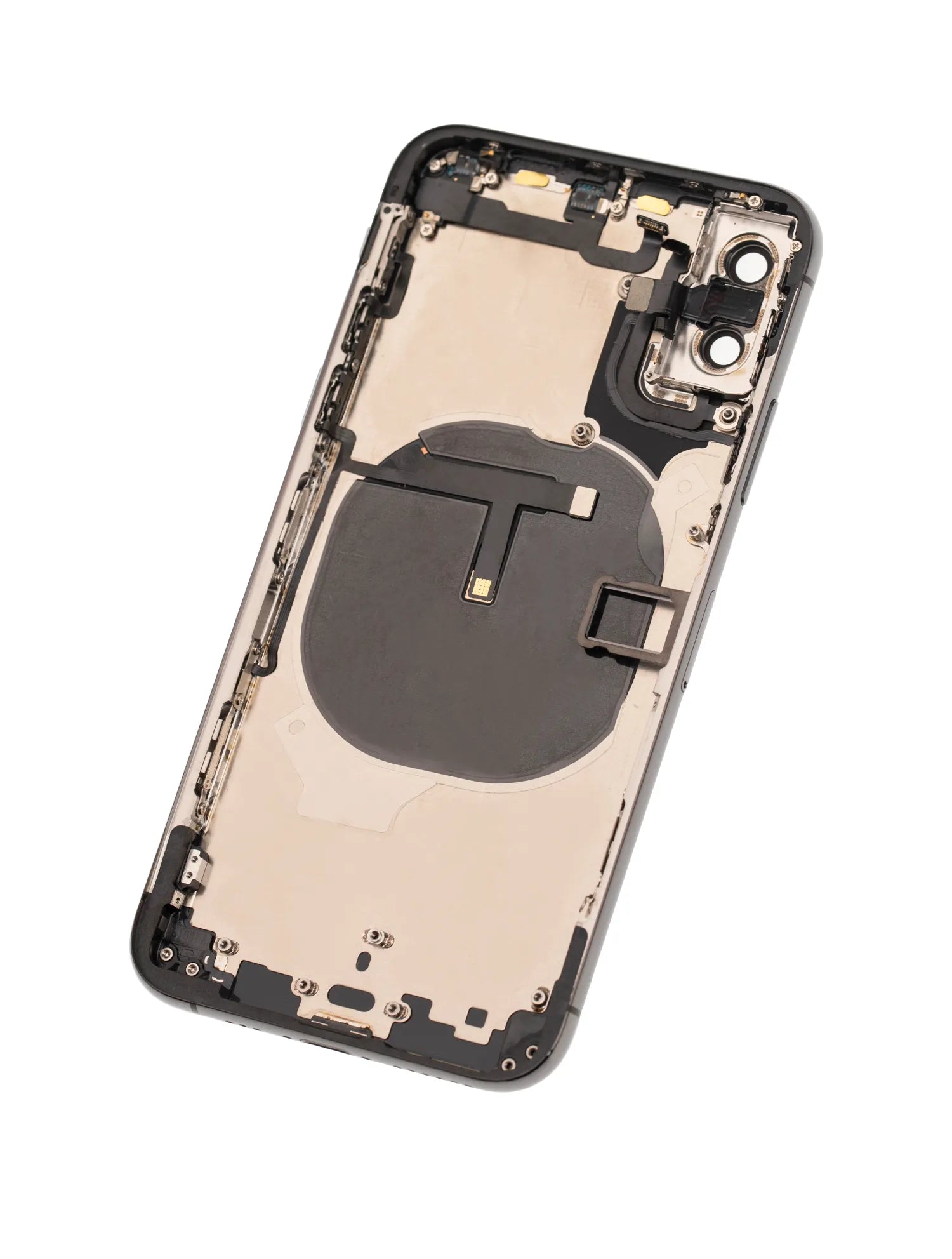 Back Housing W/ Small Components Pre-Installed For iPhone XS (Used OEM) (Pull) (Space Gray)