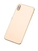 Back Housing W/ Small Components Pre-Installed For iPhone XS Max (Used OEM) (Pull) (Gold)