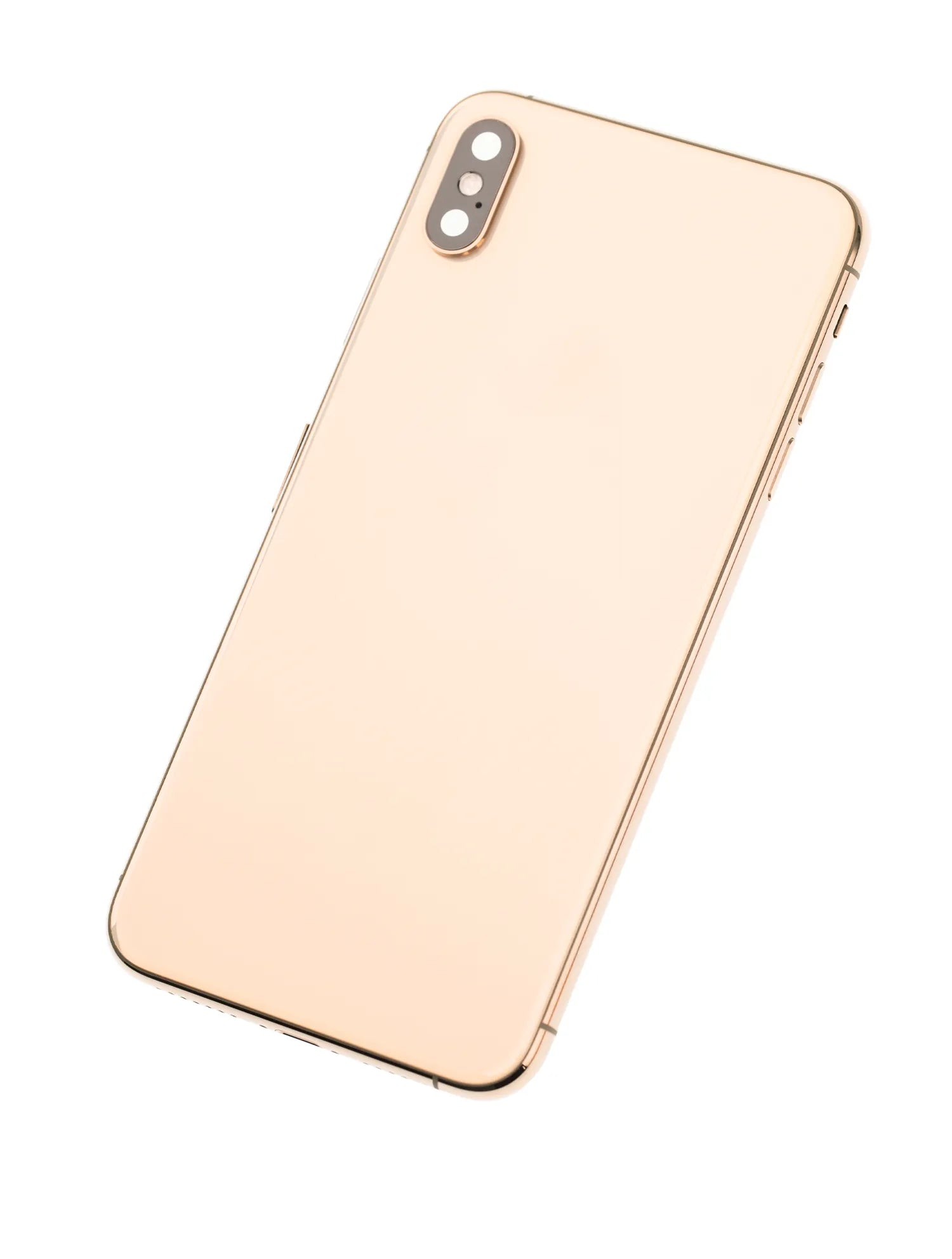 Back Housing W/ Small Components Pre-Installed For iPhone XS Max (Used OEM) (Pull) (Gold)